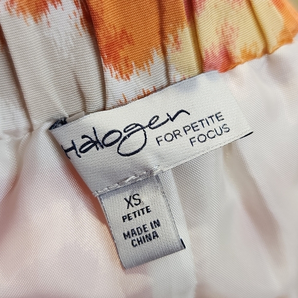 HALOGEN Short Silk Blend Skirt with pockets size XS - Picture 9 of 10